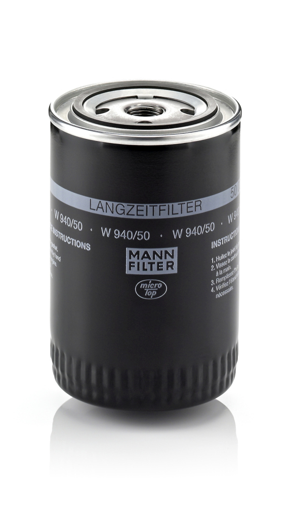 W_940.50 Olejový filter MANN-FILTER W 940/50 – Obrázok 1